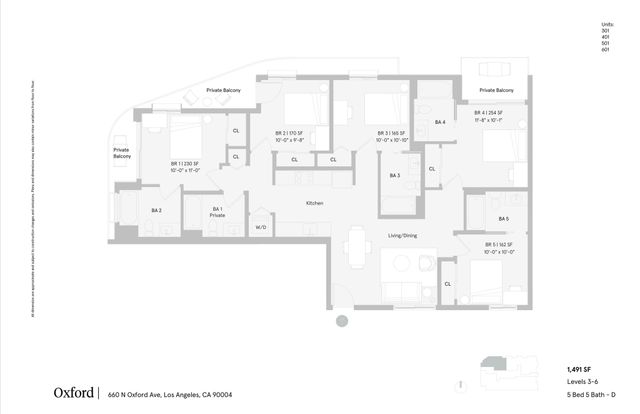 5 Bed 5 Bath - D