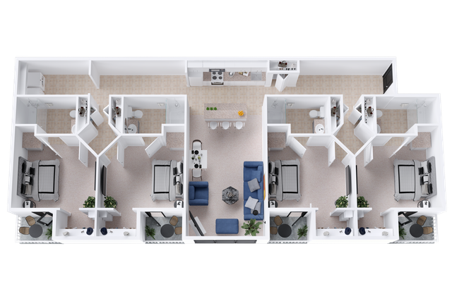 4BR/2BA