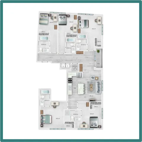 Skygarden 5 Bed 5 Bath A