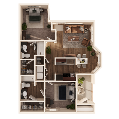 2 Bedroom