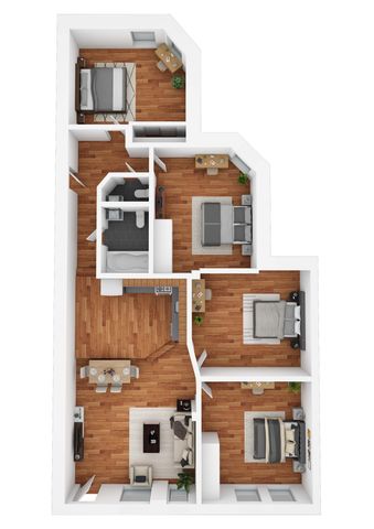 4 Bed E1