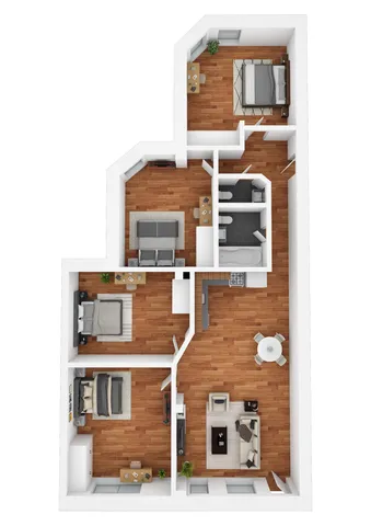 4 Bed F