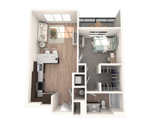 1x1 A Balcony