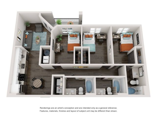 C2 | 3x3 | Theory Gainesville Apartments