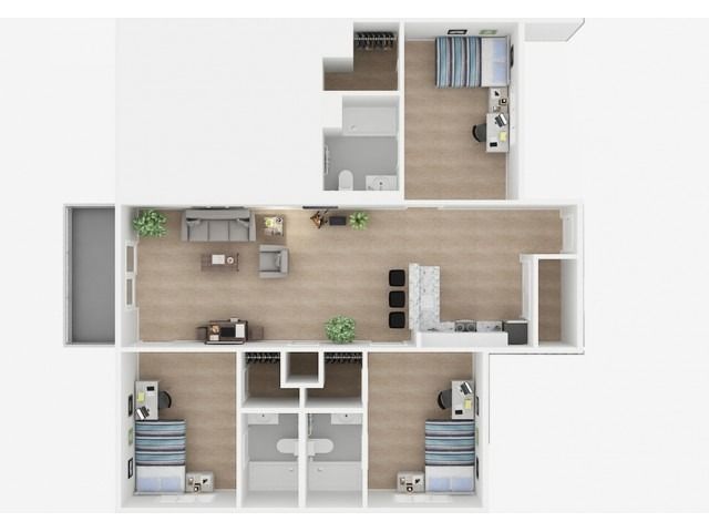 3x3 Floor Plans | Valley Falls | Apartments in Spartanburg, SC