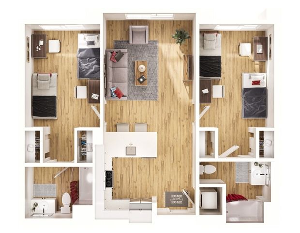 B1 - Two Bedroom