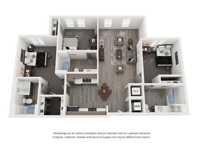 C1 | 3 Bed x 3 Bath