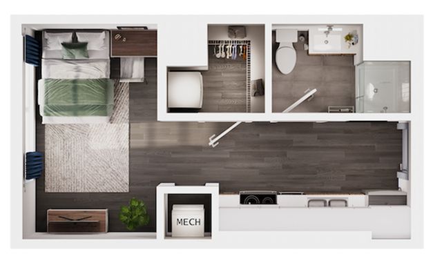 Studio floor plan
