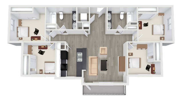 4x2 Floor Plan Image