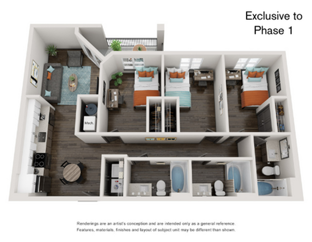 C2 | 3x3 | Theory Gainesville Apartments
