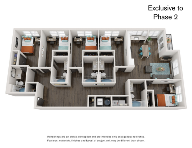 E5 | 5x5 | Theory Gainesville Apartments