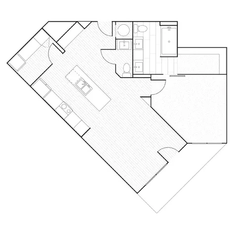 Leawood Village A6 Floor Plan