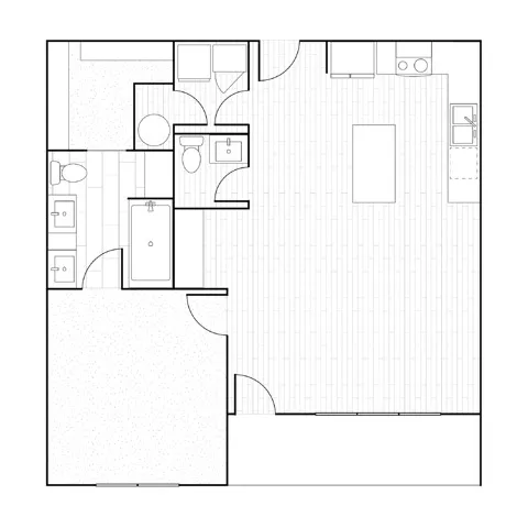 Leawood Village A3 Floor Plan