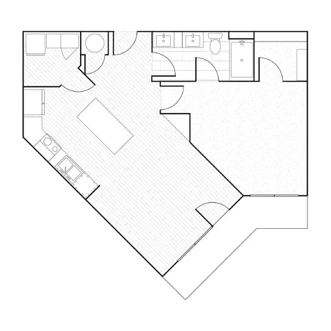 Leawood Village A2 Floor Plan