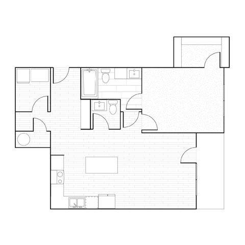 Leawood Village A9 Floor Plan