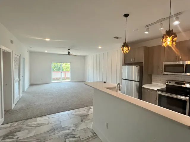 with common area
