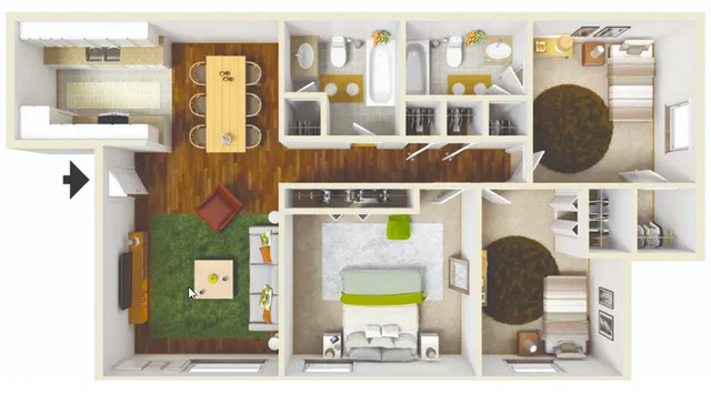 Three Bedroom