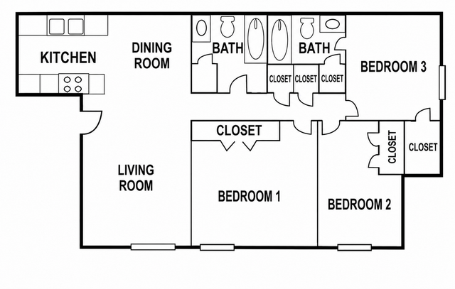 Three Bedroom