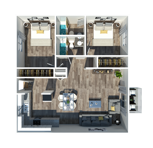 2 Bedroom