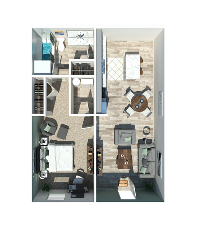 1 Bedroom B
