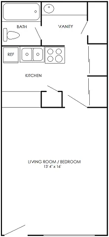 WEL Studio Floorplan