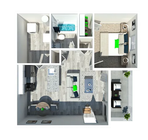 1 Bedroom