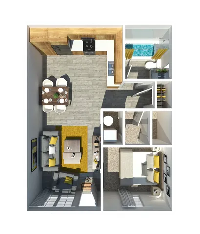 1 Bedroom