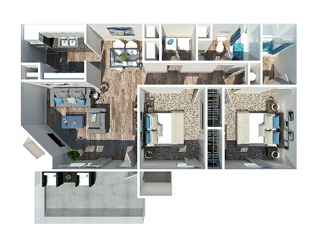2 Bedroom