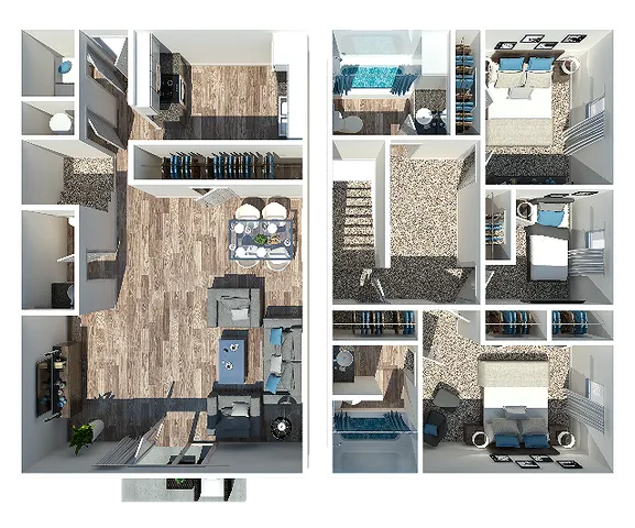 3 Bedroom 2.5 Bath