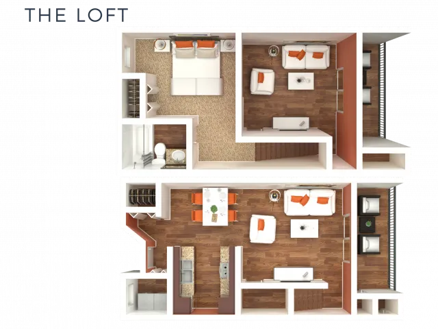 1 Bedroom Loft