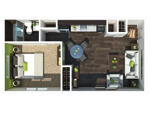 1 Bedroom 470