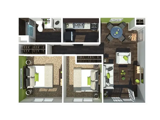 2 Bedroom 805