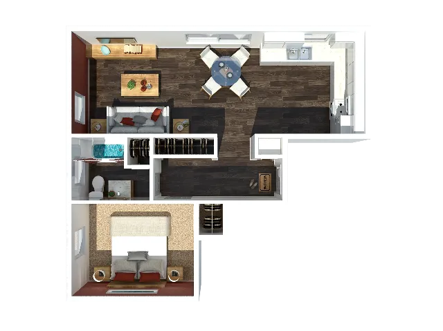 1 Bedroom C