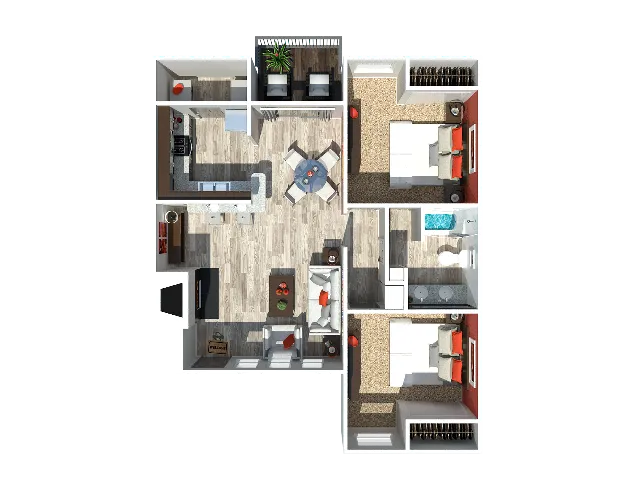 2 Bedroom