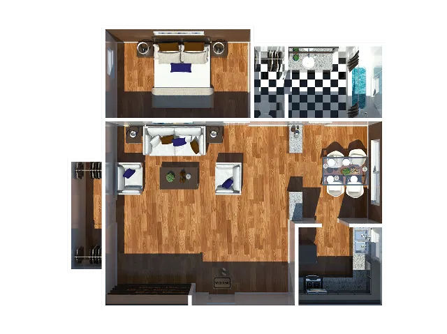 Wanda 1 bedroom