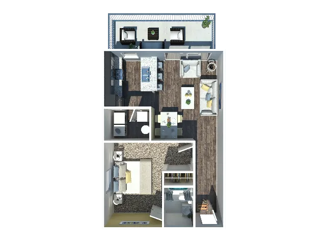 1 bedroom