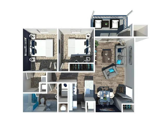 2 Bedroom 886