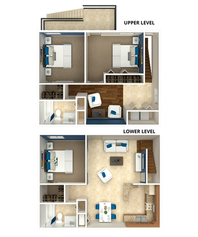 3 Bedroom Townhome