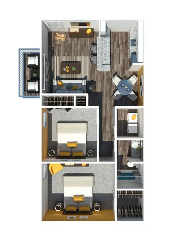 2 Bedroom 1132