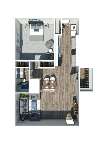 One Bedroom A