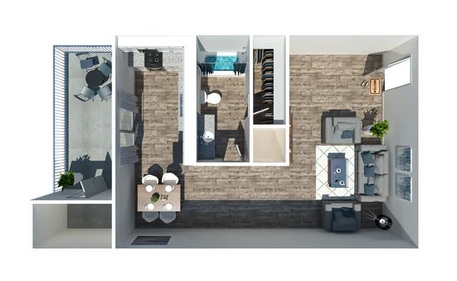 Studio Floorplan