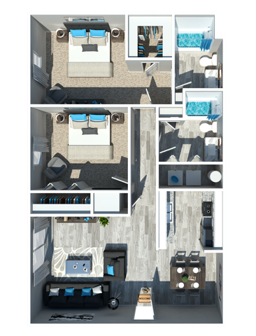 2 Bedroom