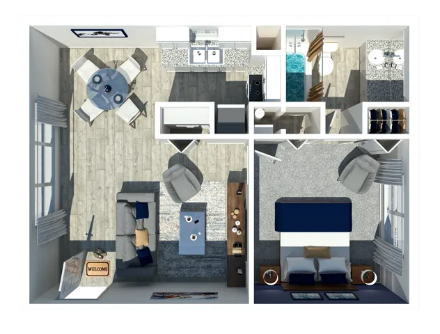 Green Meadows 1 Bedroom 456