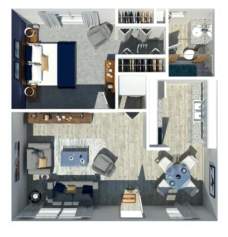 Green Meadows 1 Bedroom 542