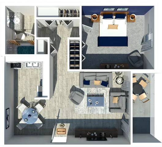 Green Meadows 1 Bedroom 570