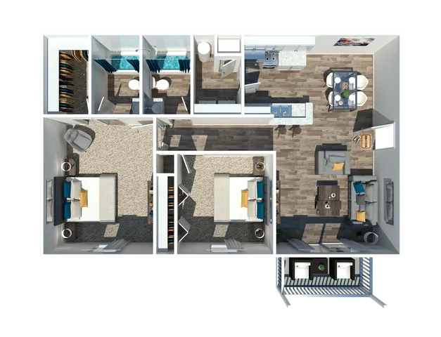 2 Bedroom