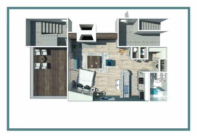 Fitzroy Studio Floorplan