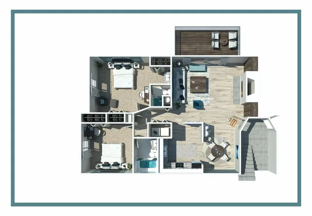2 Bedroom 2 Bathroom