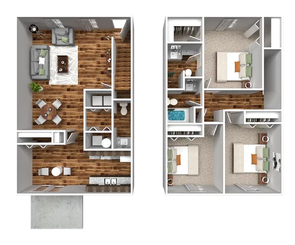 Three Bedroom