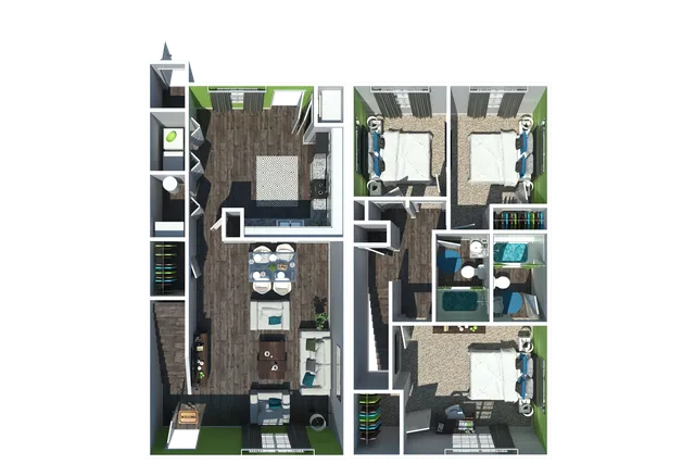 Three Bedroom